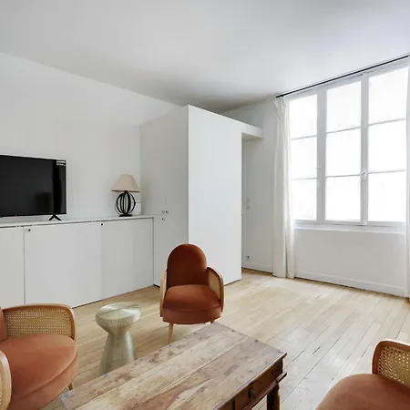 شقة Elegance & Parisian Charm In Heart Of Rive Gauche *