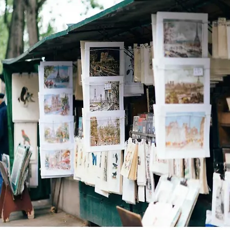 Elegance & Parisian Charm In Heart Of Rive Gauche باريس